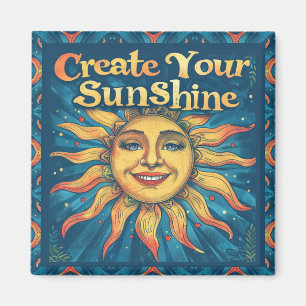 Erstellen Sie Ihren Sonnenschein Magnet