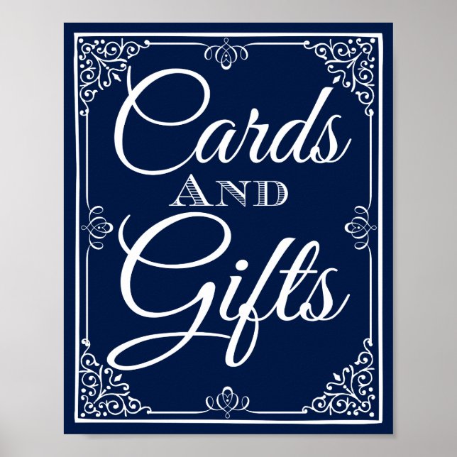 Erstellen Sie mit Ihrem gewählten farbigen Hochzei Poster (Vorne)