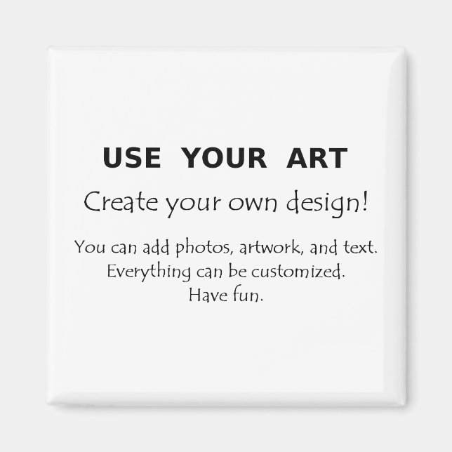 Erstellen Sie mit Ihrer Kunst Ihre eigenen Magnete (Vorne)