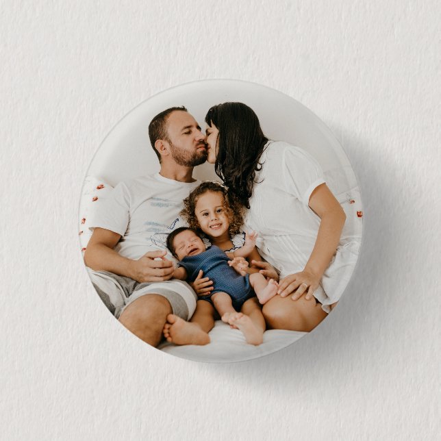 Erstellen Sie Personalisiert Ihr eigenes Foto für  Button (Vorderseite)