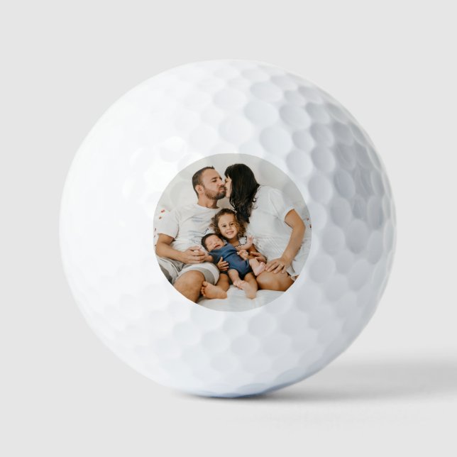 Erstellen Sie Personalisiert Ihr eigenes Foto für  Golfball (Vorderseite)