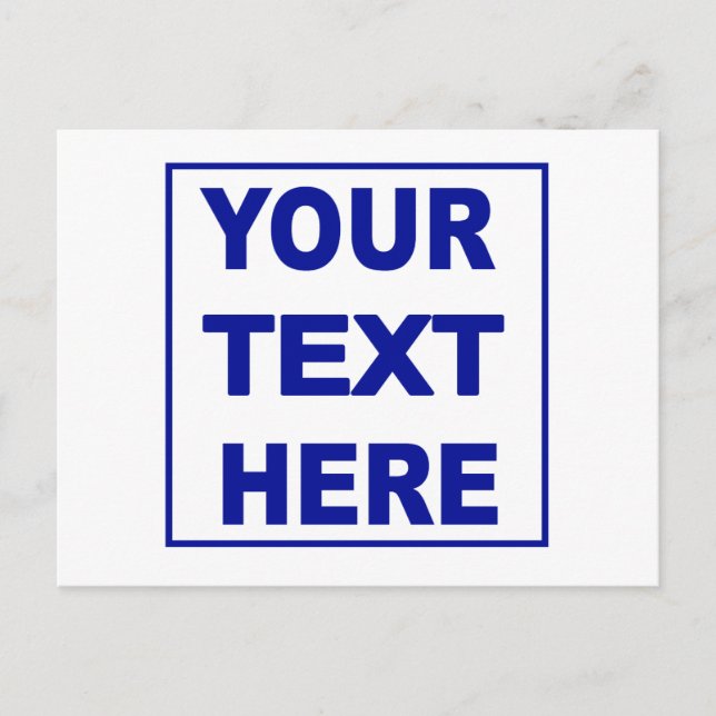 Erstellen Sie selbst eigene Postkarten (Vorderseite)