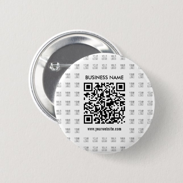 Erstellen Sie sofort ein skalierbares QR-Code- und Button (Vorne & Hinten)