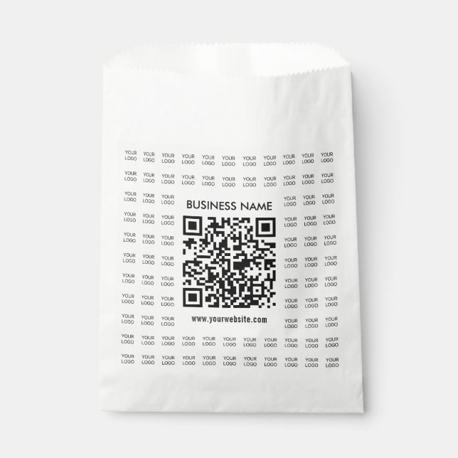 Erstellen Sie sofort ein skalierbares QR-Code- und Geschenktütchen (Vorderseite)