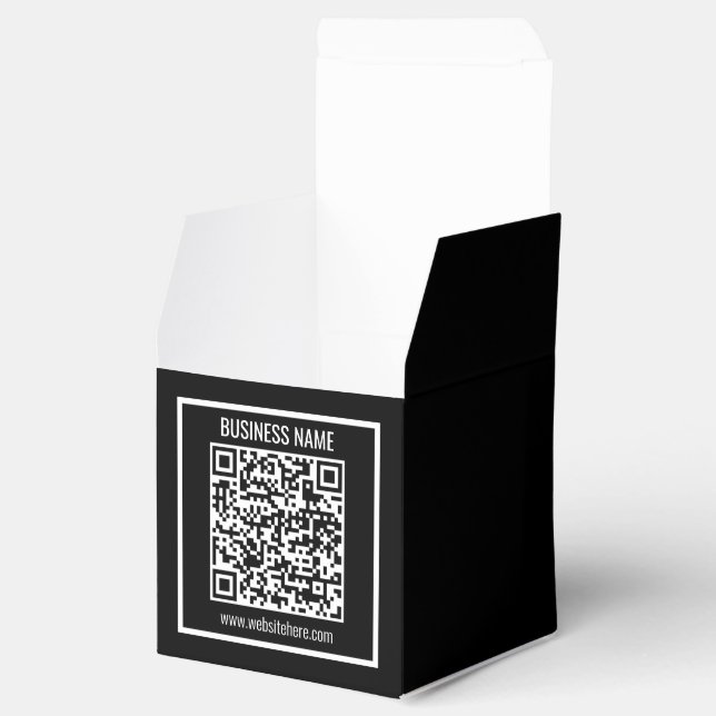 Erstellen Sie sofort einen modernen QR-Code Geschenkschachtel (Geöffnet)