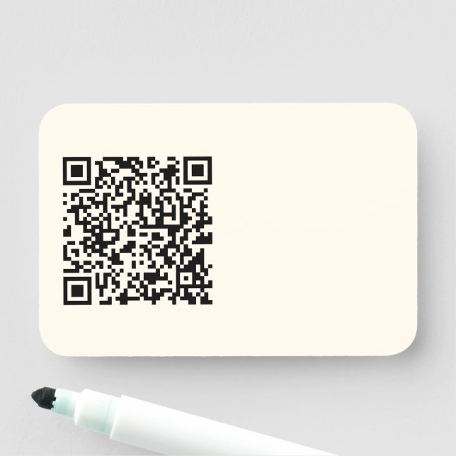Erstellen Sie sofort einen QR-Code | Bearbeiten vo Namensschild (Beispiel)