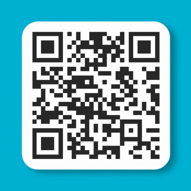 Erstellen Sie sofort einen QR-Code (durch Eingabe  Quadratischer Aufkleber (Von Creator hochgeladen)