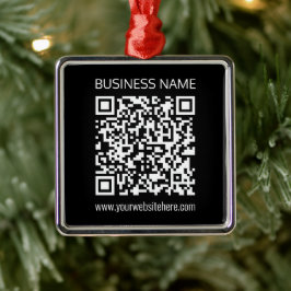 Erstellen Sie sofort einen QR-Code mit der URL Ihr Ornament Aus Metall