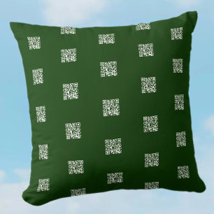 Erstellen Sie sofort einen QR-Code mit gemustertem Kissen