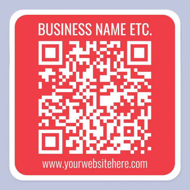 Erstellen Sie sofort Ihren eigenen QR-Code | Edita Quadratischer Aufkleber (Von Creator hochgeladen)