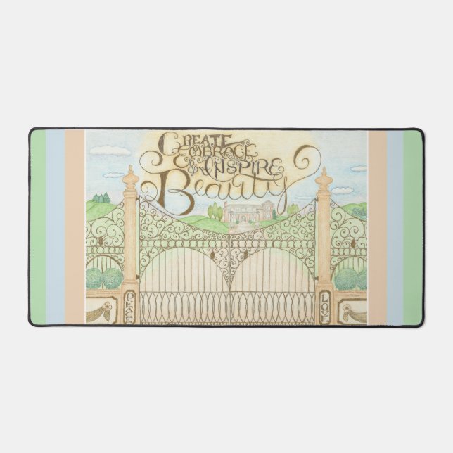 Erstellen von Embrace und Inspiriert Beauty Desk M Schreibtischunterlage (Vorderseite)