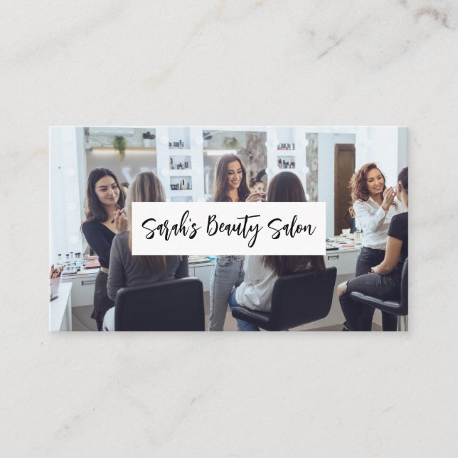 Erstellen von Künstlerarbeiten in Studio Visitenkarte (Vorderseite)