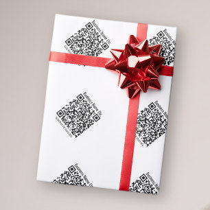Erstellen von QR-Code Geschenkpapier