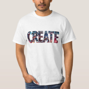 Erstellen von Typografie Kunst - Fett Abstrakter S T-Shirt