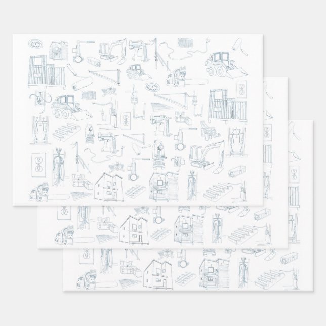 Erstellen von Wrapping Paper Geschenkpapier Set (Set)