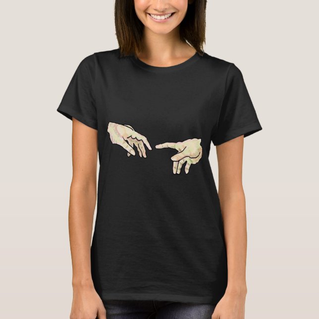 Erstellung von Adam Hands T-Shirt (Vorderseite)