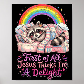 Erstens denkt Jesus, dass ein Vergnügen lustiger W Poster