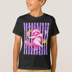 Erstens denkt Jesus, ein Vergnügen ist lustig Racc T-Shirt