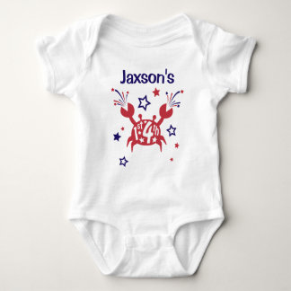 Erster 4. Juli Bodysuit Baby's 1. 4. Shirt