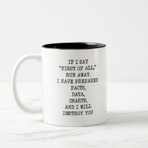 Erster aller Funny Mug Office Geschenke Coworker G Zweifarbige Tasse