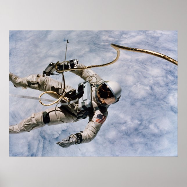 Erster American Spacewalk (Gemini 4) Poster (Vorne)