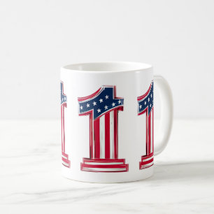 Erster Amerikaner Kaffeetasse