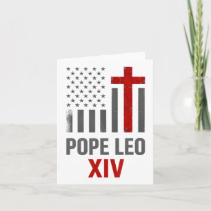 Erster amerikanischer Papst Leo Xiv Katholische re Karte