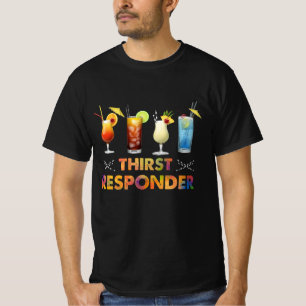 Erster Ansprechpartner Funny Barkeeper Mixologi T-Shirt