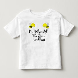 Erster Bienentag Geburtstag Buzz Kleinkind T-shirt