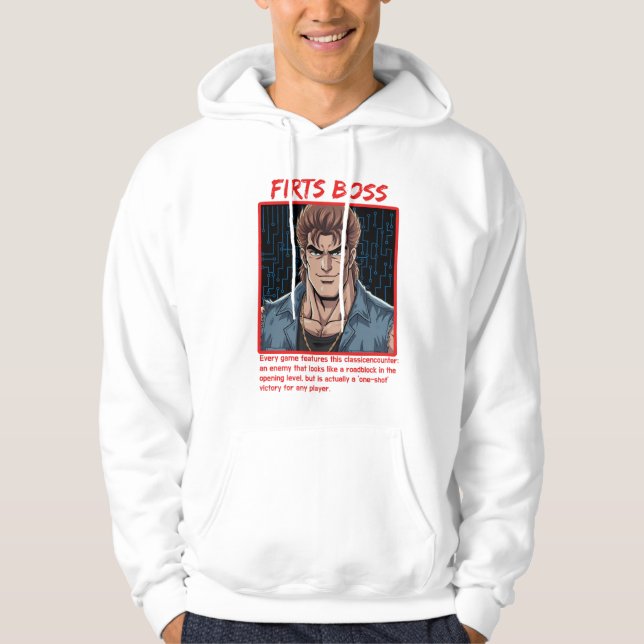 Erster Boss Hoodie (Vorderseite)
