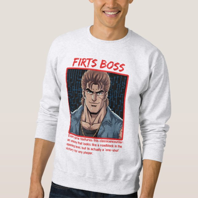 Erster Boss Sweatshirt (Vorderseite)