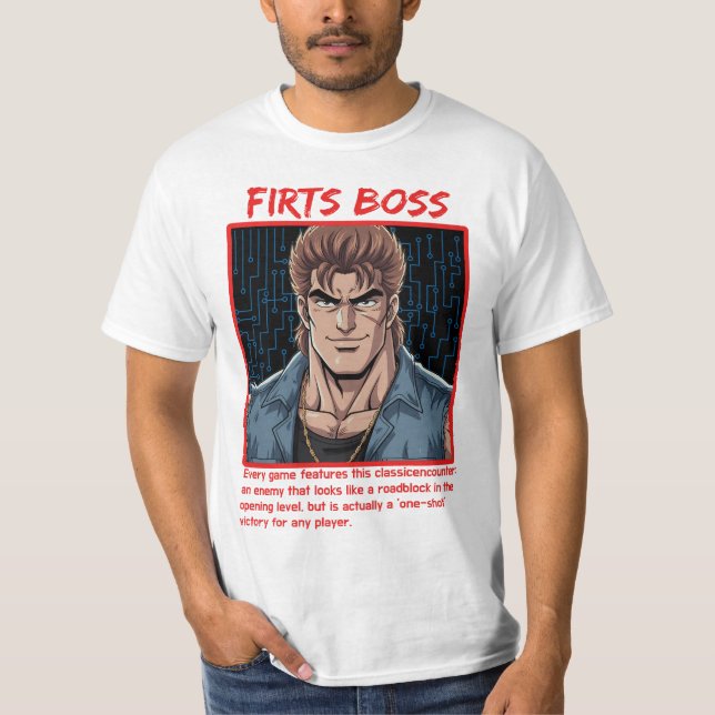 Erster Boss T-Shirt (Vorderseite)