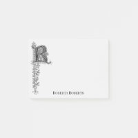 Erster Buchstabe R personalisiert
