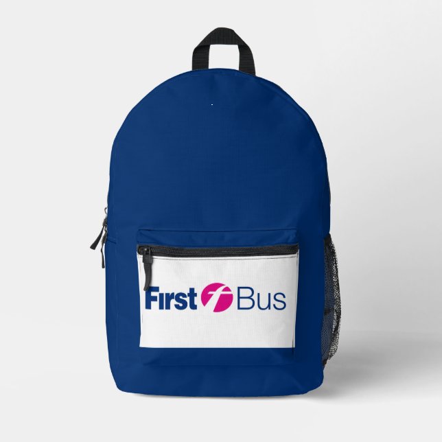 Erster Bus-Rucksack Bedruckter Rucksack (Vorderseite)