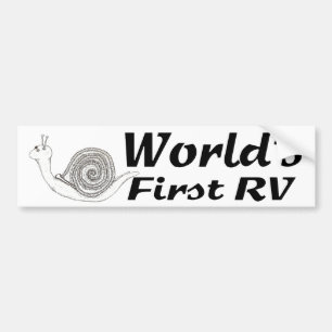 Erster der RV-Autoaufkleber der Welt Autoaufkleber