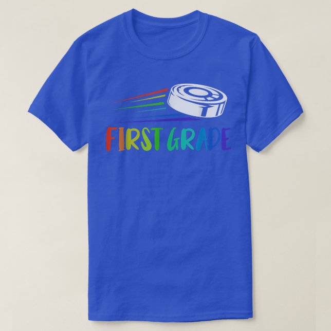Erster Eishockey-Klassentag T-Shirt (Design vorne)