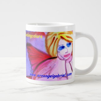...Erster Engel...Kunst von Jutta Gabriel... Jumbo-Tasse