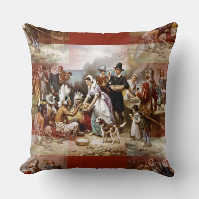 erster Erntedank Kissen (Vorderseite)