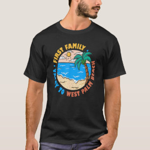 Erster Familienurlaub nach West Palm Beach Florida T-Shirt