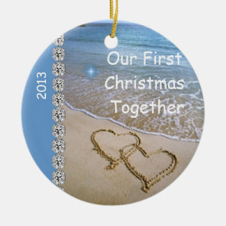 Erster FEIERTAG SETZEN ZUSAMMEN 2013 Keramik Ornament