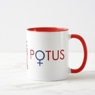 Erster Frauen-Präsident Mug Tasse