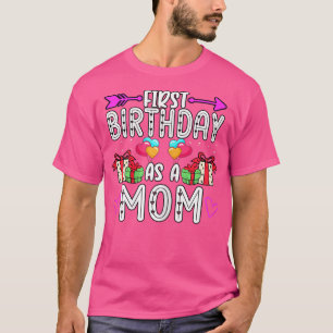 Erster Geburtstag als Mama-Mutterschafts-Baby-Reve T-Shirt