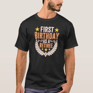 Erster Geburtstag als schwangere Schwangerschaft T-Shirt