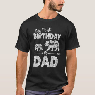 Erster Geburtstag als VATER, Funny Bday Geschenk F T-Shirt