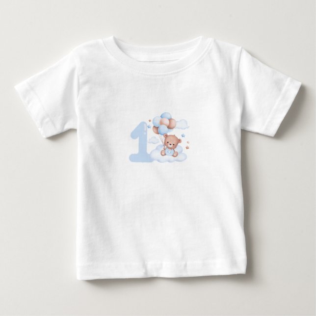 Erster Geburtstag Baby T-shirt (Vorderseite)