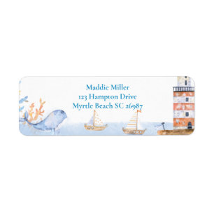 Erster Geburtstag Boys Nautical Blue Lighthouse