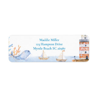 Erster Geburtstag Boys Nautical Blue Lighthouse