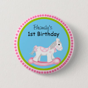 Erster Geburtstag Button