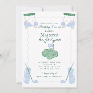 Erster Geburtstag - Einladung