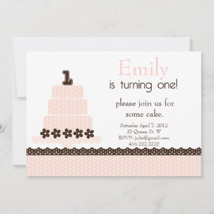 Erster Geburtstag!Einladung Einladung